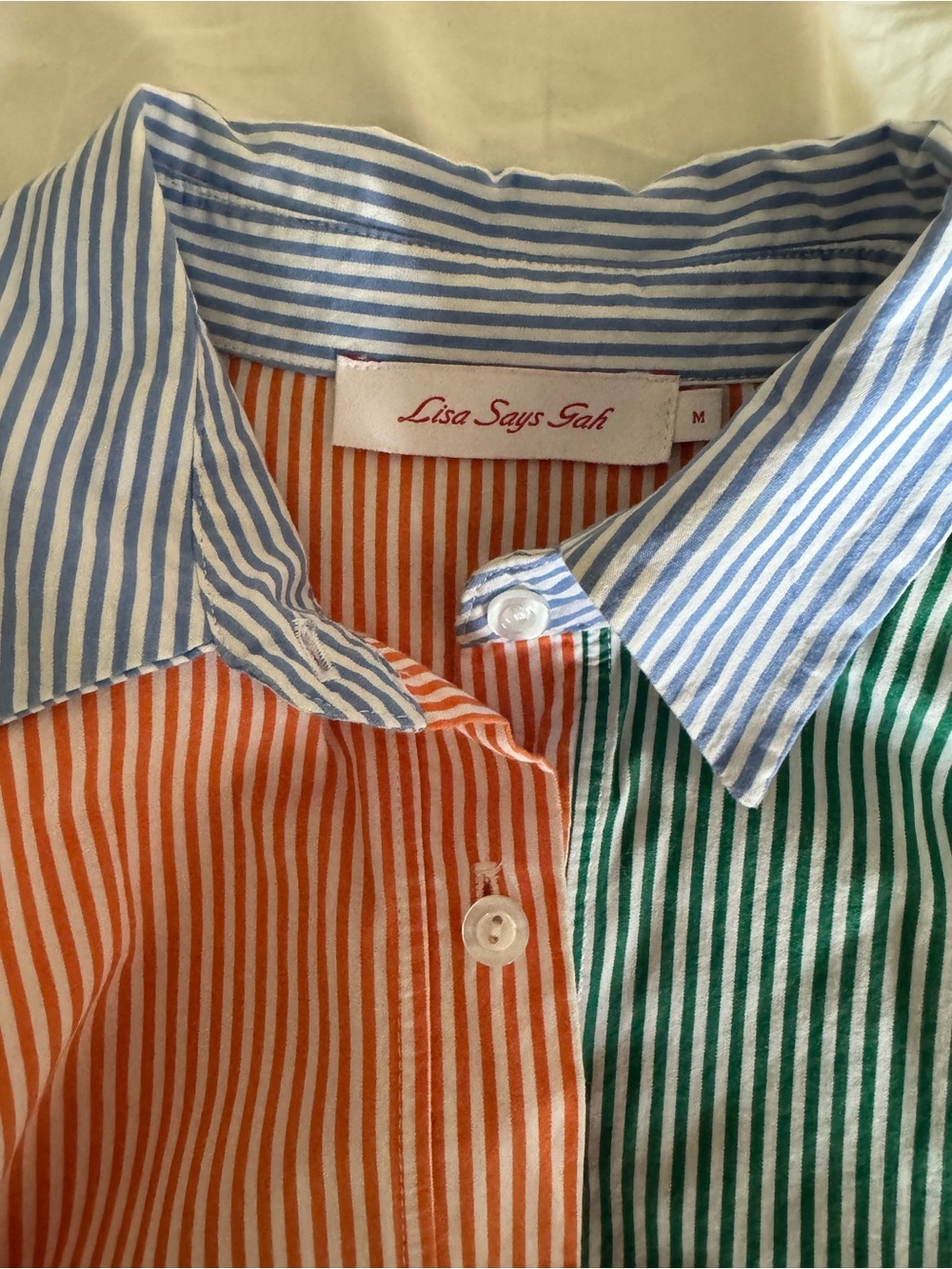Lisa Says Gah Kelly Stripe Shirt - Picture 2 of 2